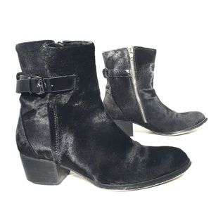 Alexander Wang Black Ponyhair Pointed-Toe …